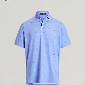 RALPH LAUREN
Classic Fit Print Performance Polo Shirt
RLX